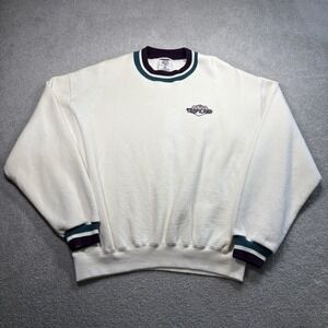 1990s Jerzees Las Vegas Tropicana V Neck Sweatshirt Pullover Mens Size L USA